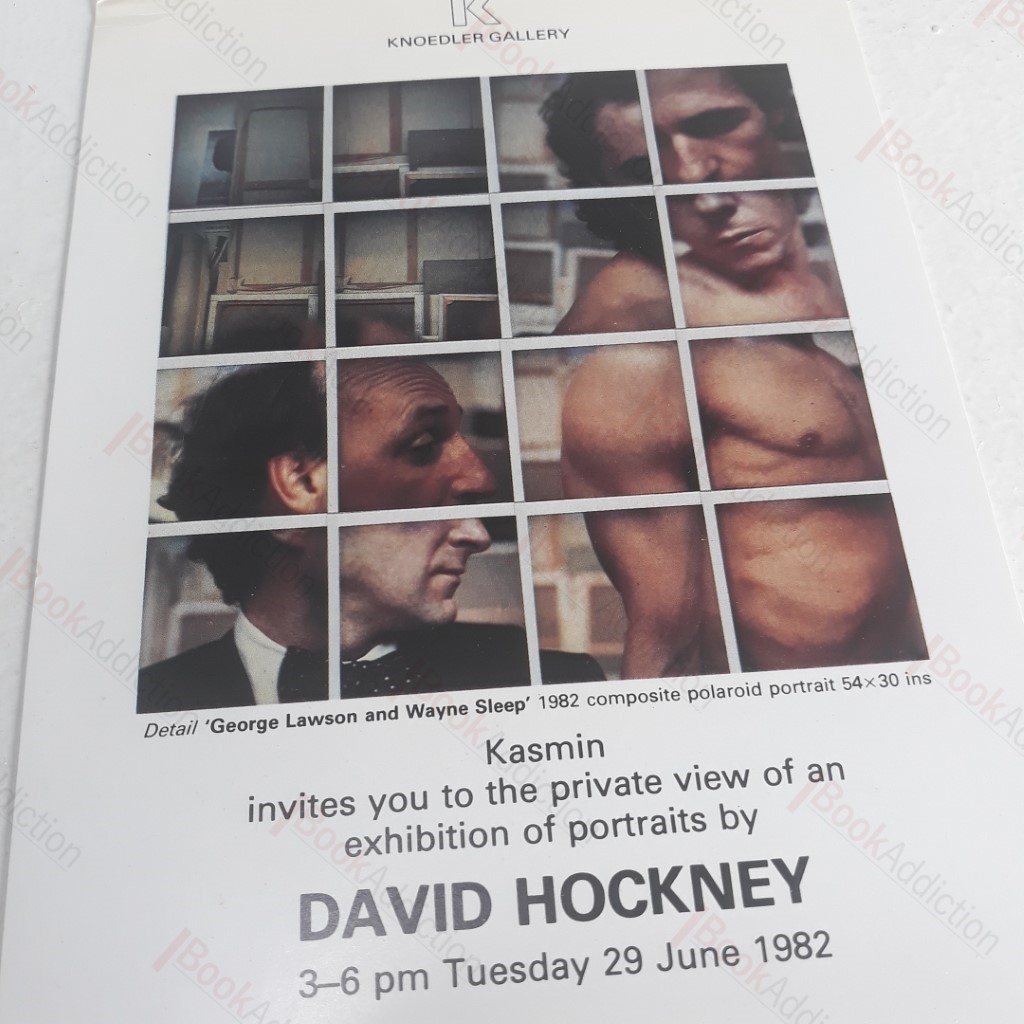 David Hockney - Invitation to a Private View of an Exhibition of Portraits by David Hockney