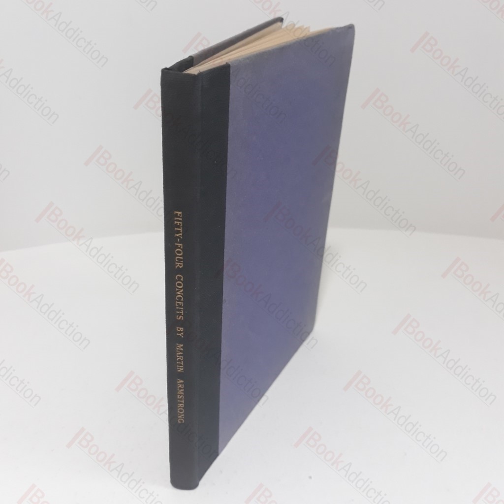 54 Conceits : A Collection of Epigrams and Epitaphs Serious and Comic