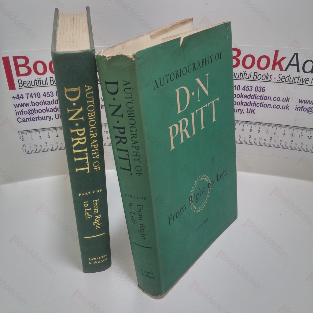 Autobiography of D N Pritt : From Right to Left (Part One)