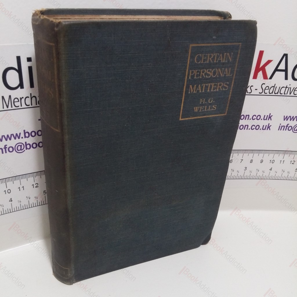 Certain Personal Matters, A Collection of Material, Mainly Autobiographical