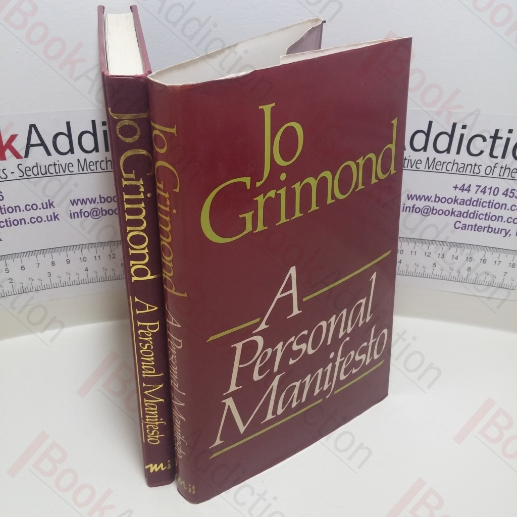 A Personal Manifesto (Signed)