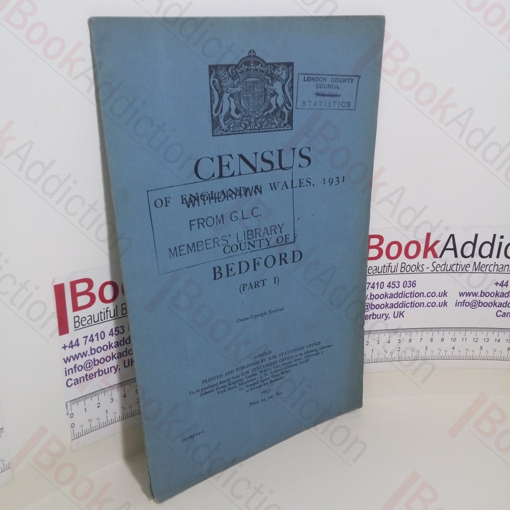 Census of England and Wales, 1931: County of Bedford (Part I)