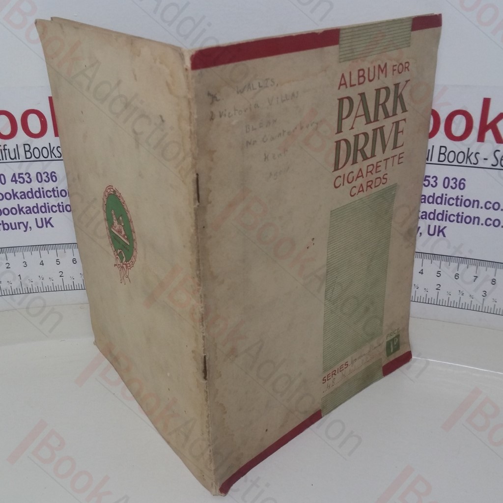 Album for Park Drive Cigarette Cards, with Gallaher Garden Flowers series