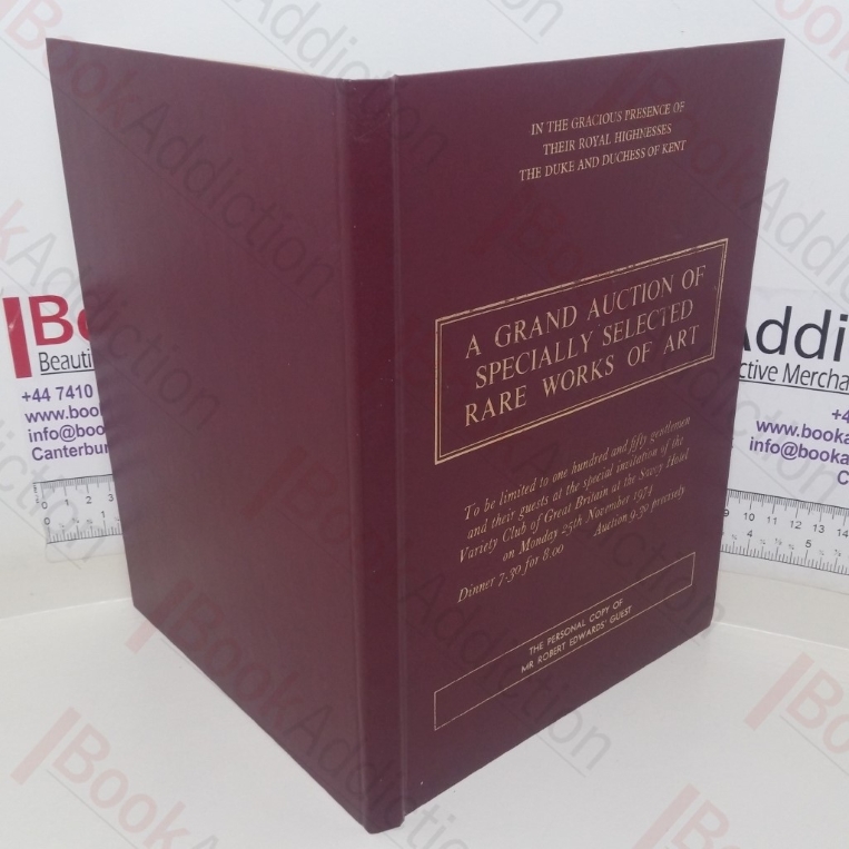 Catalogue of Pictures, Silver, Furniture, Objets d'Art, Jewellery and Porcelain (Peter Wilson and Sotheby, London, 25 Nov, 1974)